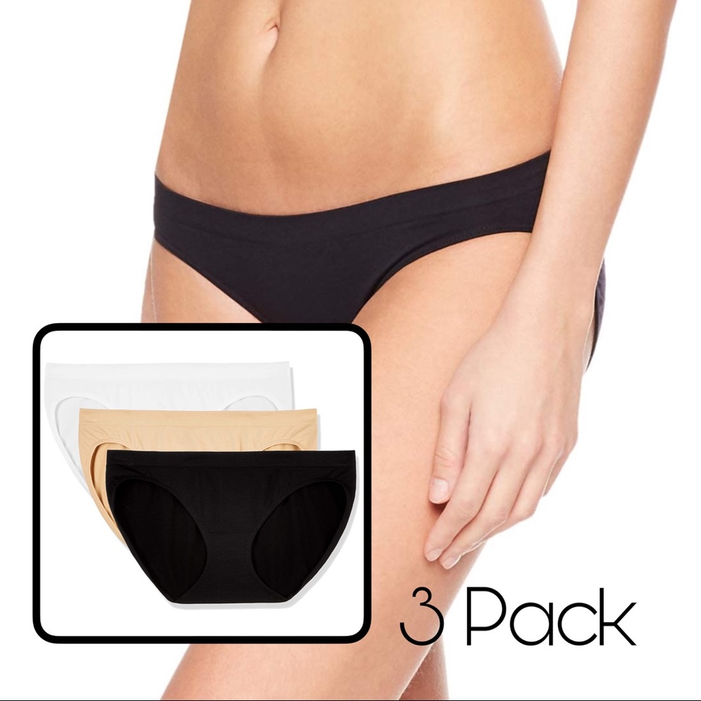 Seamless Bikini Nylon Underwear - Picture 1 of 6